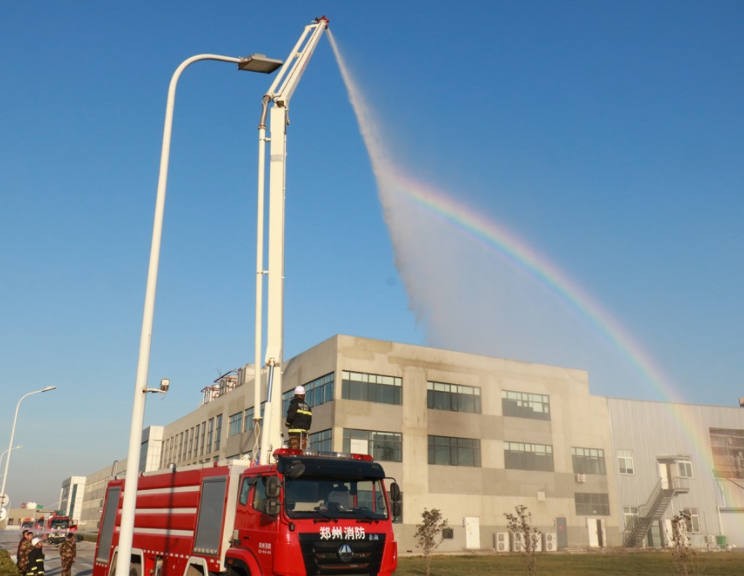 乐发lv官网郑州分公司冬季消防演练